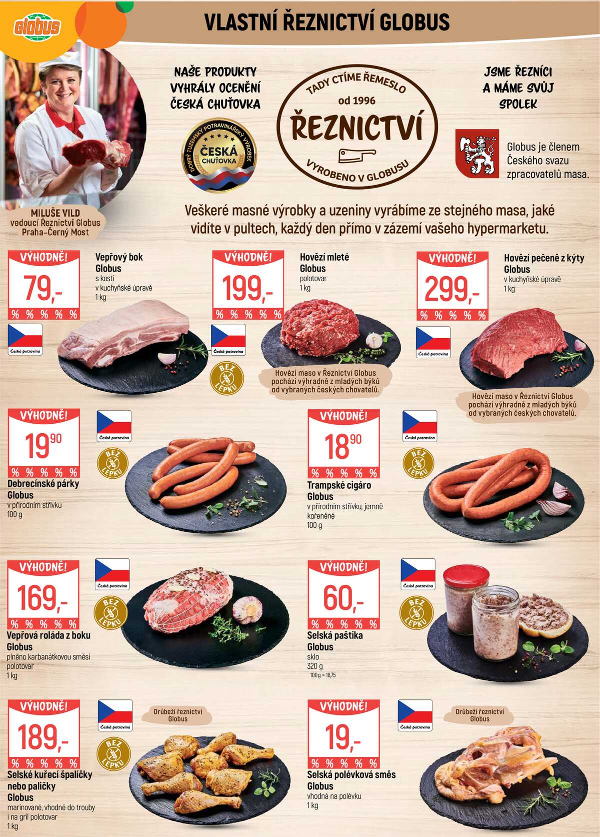 Akční leták Globus 29.7. - 4.8.2026 - Globus Praha - Centrum Černý Most strana 5