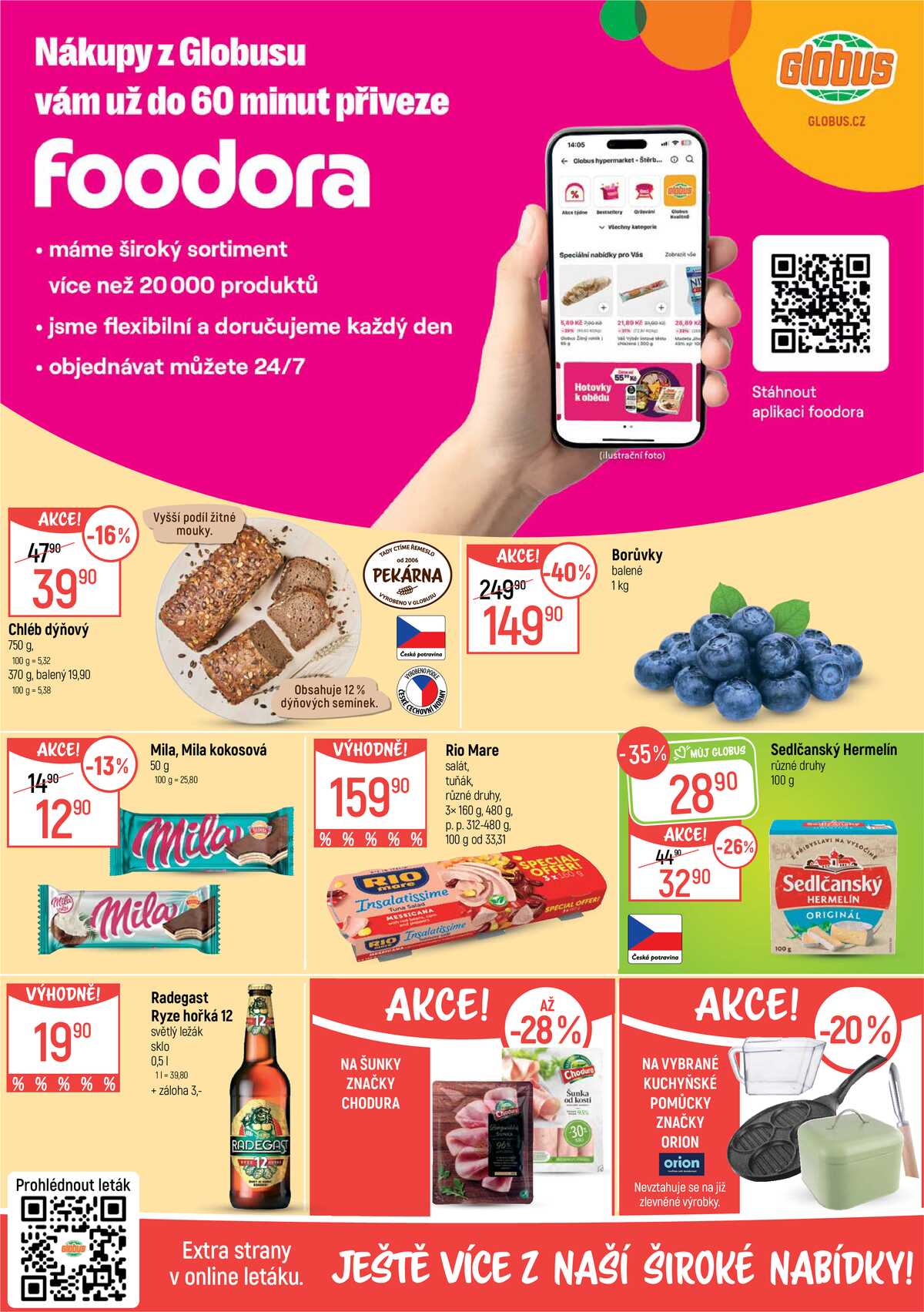Akční leták Globus 29.7. - 4.8.2026 - Globus Chomutov strana 2