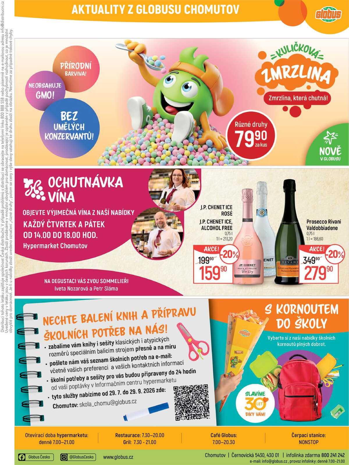 Akční leták Globus 29.7. - 4.8.2026 - Globus Chomutov strana 35