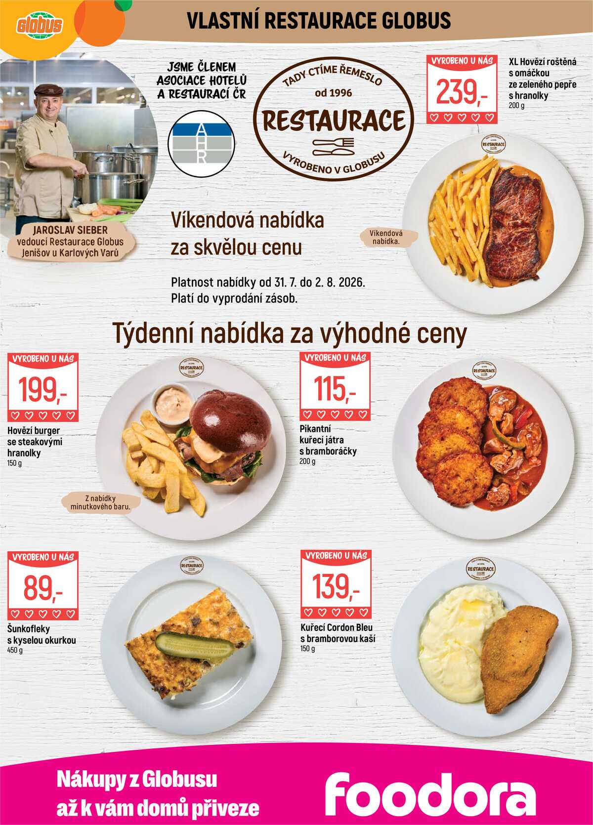Akční leták Globus 29.7. - 4.8.2026 - Globus Jenišov u Karlových Varů strana 7