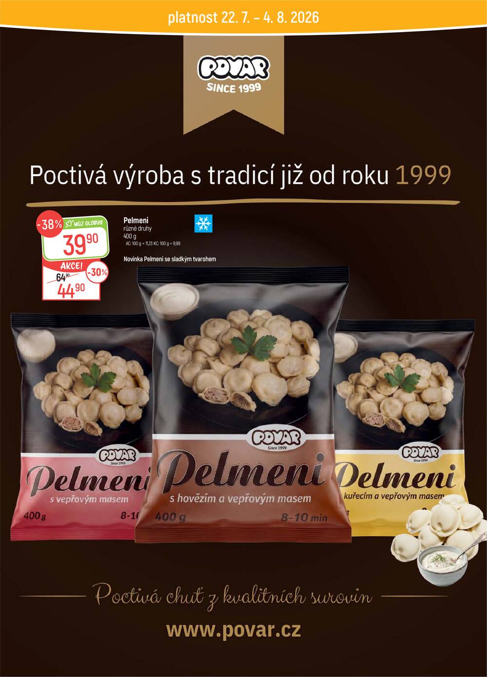 Akční leták Globus 29.7. - 4.8.2026 - Globus Jenišov u Karlových Varů