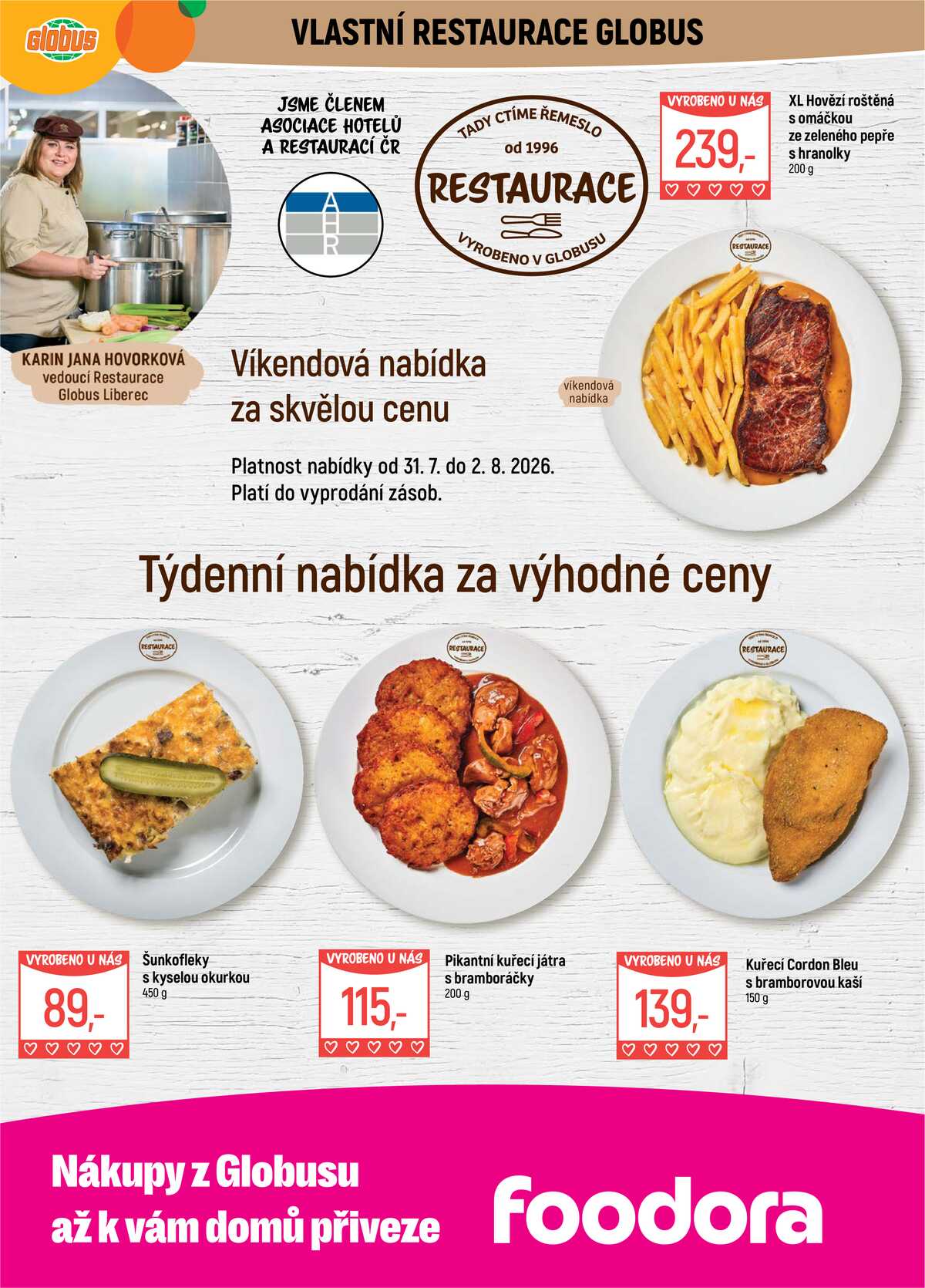 Akční leták Globus 29.7. - 4.8.2026 - Globus Liberec strana 7
