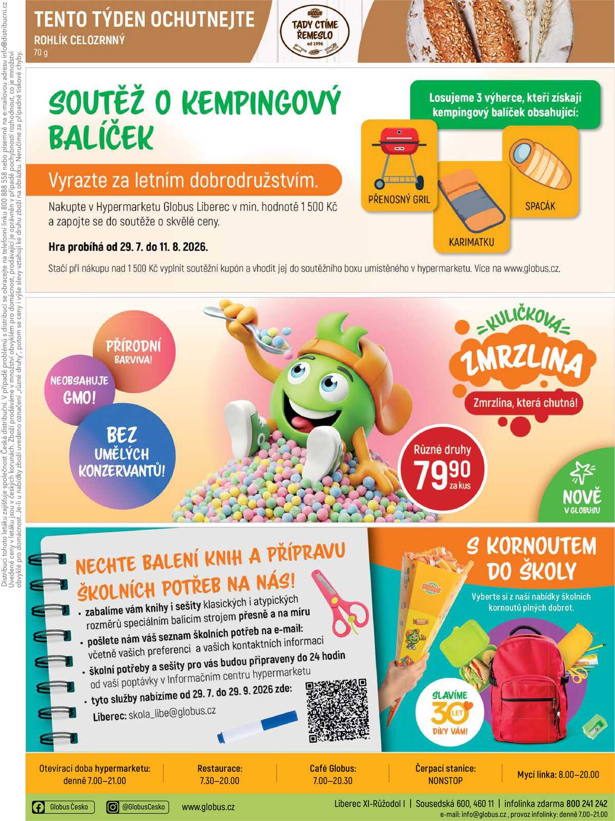 Akční leták Globus 29.7. - 4.8.2026 - Globus Liberec strana 35