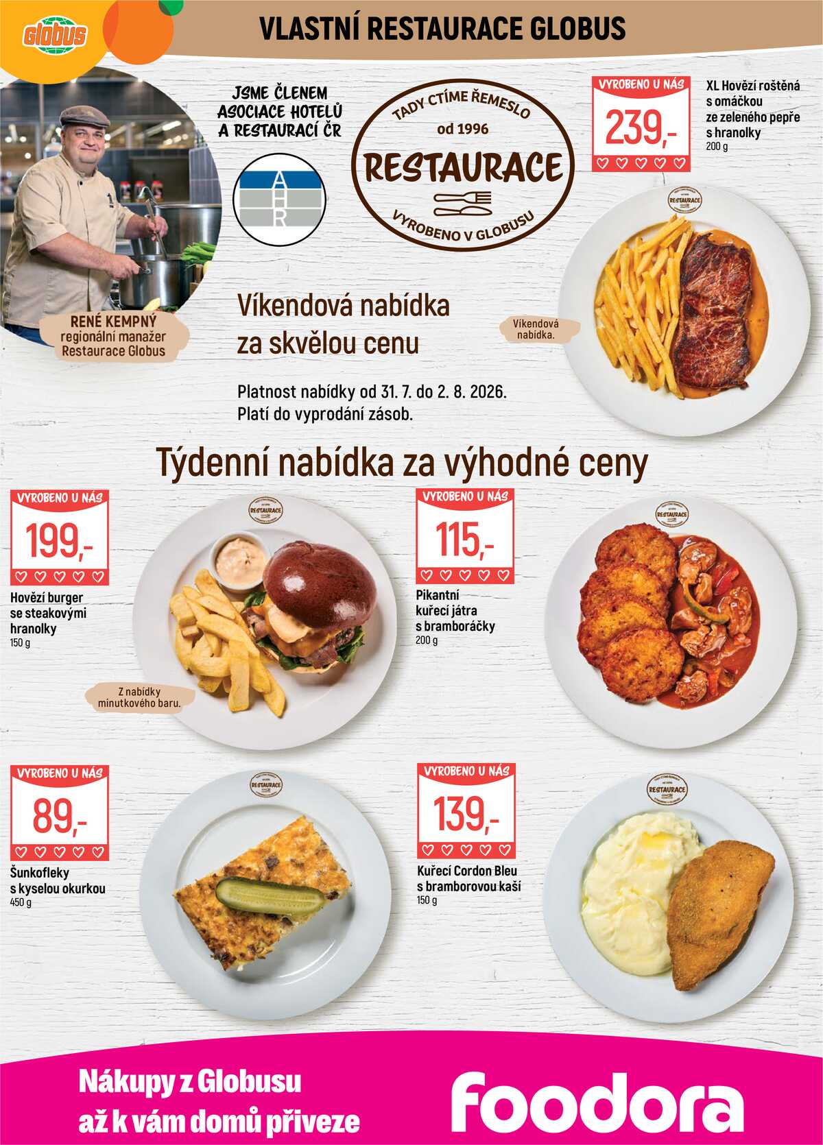 Akční leták Globus 29.7. - 4.8.2026 - Globus Brno Ivanovice strana 7