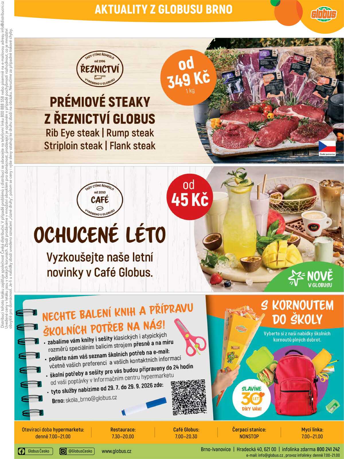 Akční leták Globus 29.7. - 4.8.2026 - Globus Brno Ivanovice strana 35