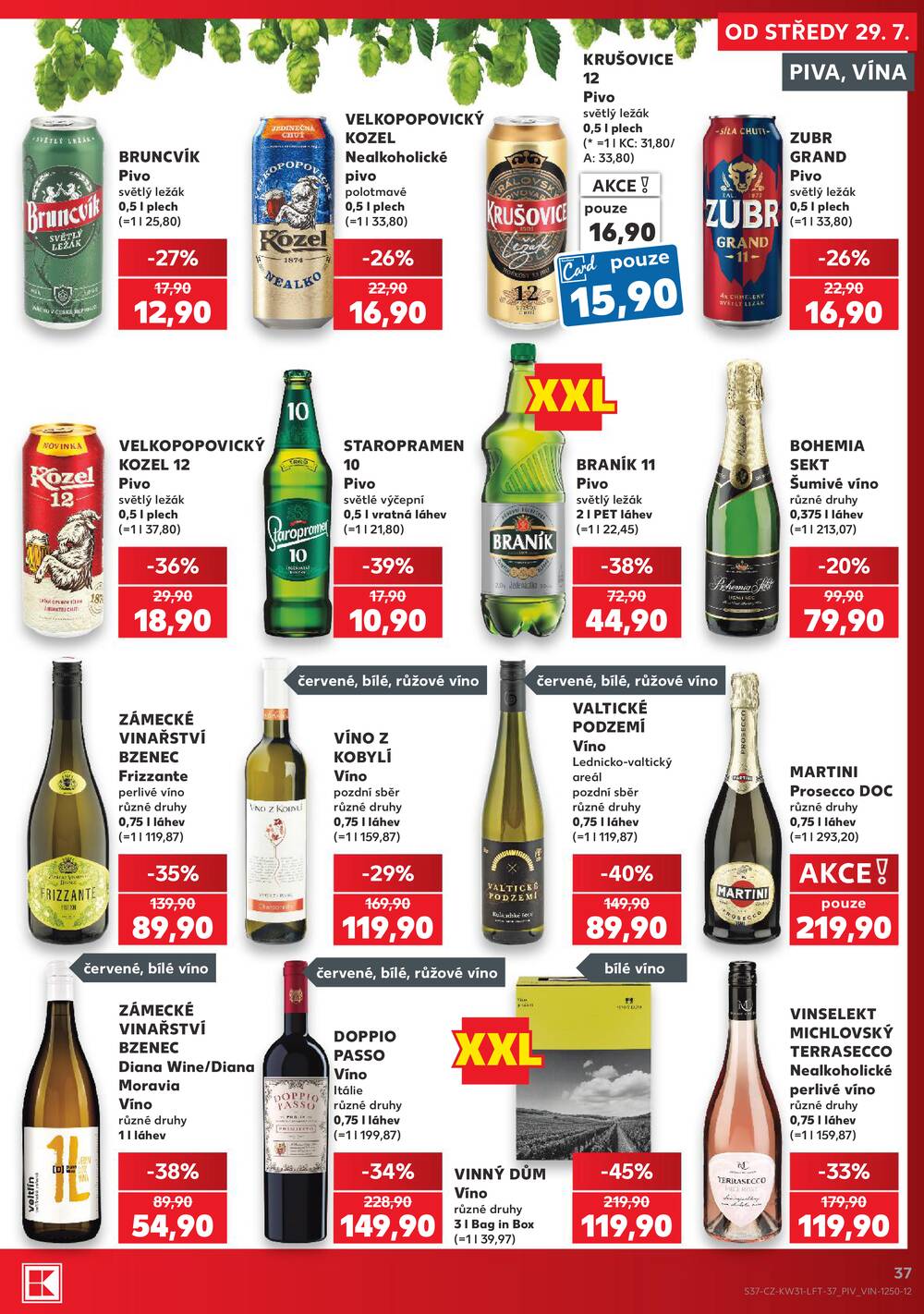 Kaufland 29.7. - 4.8. - Kaufland - Louny