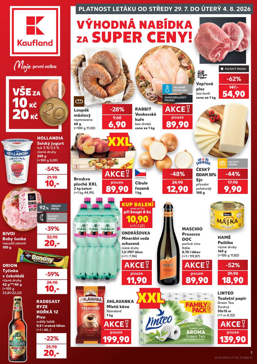 Leták Kaufland - Kaufland 29.7. - 4.8. - Kaufland - Praha 3 (Jarov) - strana 1 Leták Kaufland - Kaufland 29.7. - 4.8. - Kaufland - Praha 3 (Jarov) - strana 1