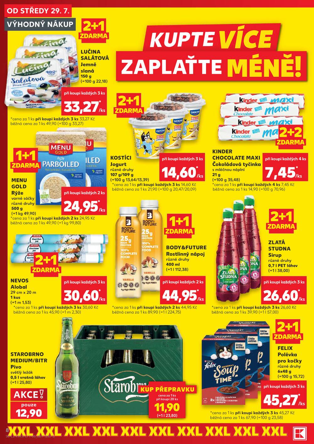 Leták Kaufland - Kaufland 29.7. - 4.8. - Kaufland - Praha 3 (Jarov) - strana 8 Leták Kaufland - Kaufland 29.7. - 4.8. - Kaufland - Praha 3 (Jarov) - strana 8