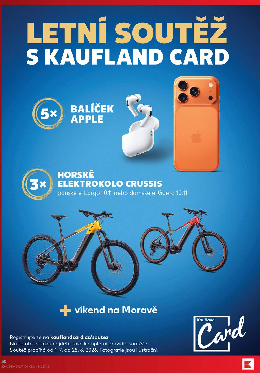 Leták Kaufland - Kaufland 29.7. - 4.8. - Kaufland - Praha 3 (Jarov) - strana 50