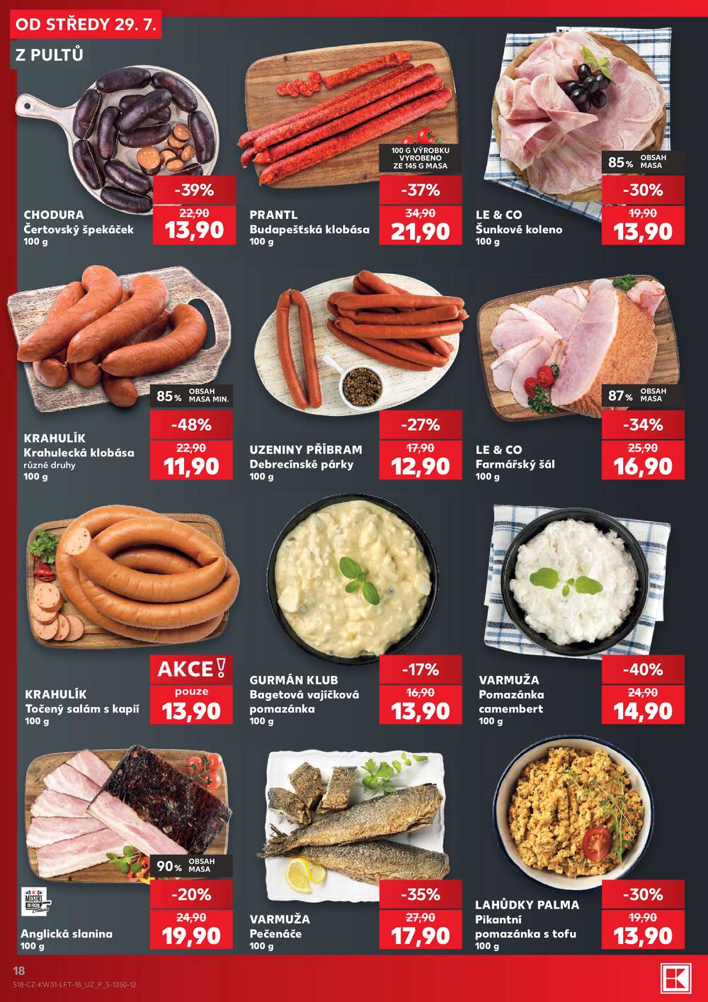 Leták Kaufland - Kaufland 29.7. - 4.8. - Kaufland - Jablonec nad Nisou (U Kostela) - strana 18 Leták Kaufland - Kaufland 29.7. - 4.8. - Kaufland - Jablonec nad Nisou (U Kostela) - strana 18