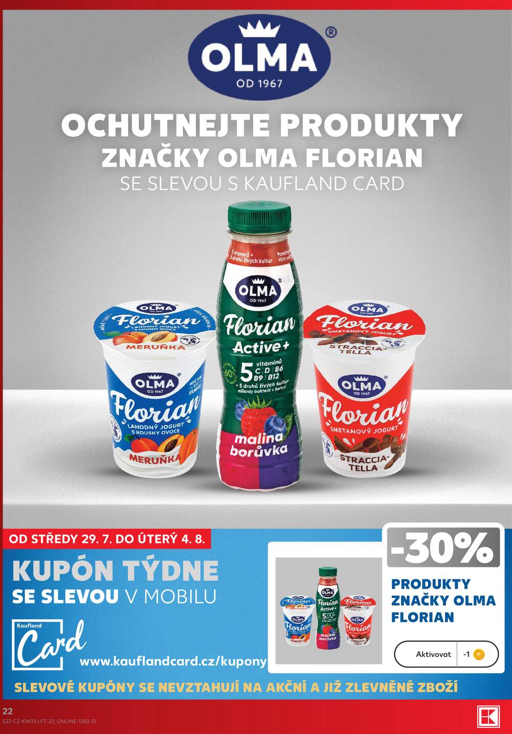 Kaufland 29.7. - 4.8. - Kaufland - Kuřim