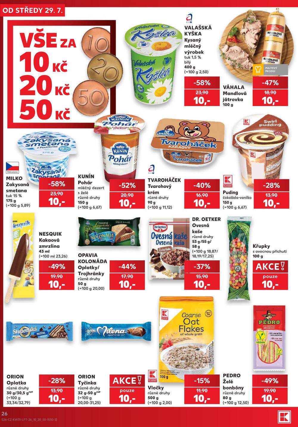 Kaufland 29.7. - 4.8. - Kaufland - Kuřim