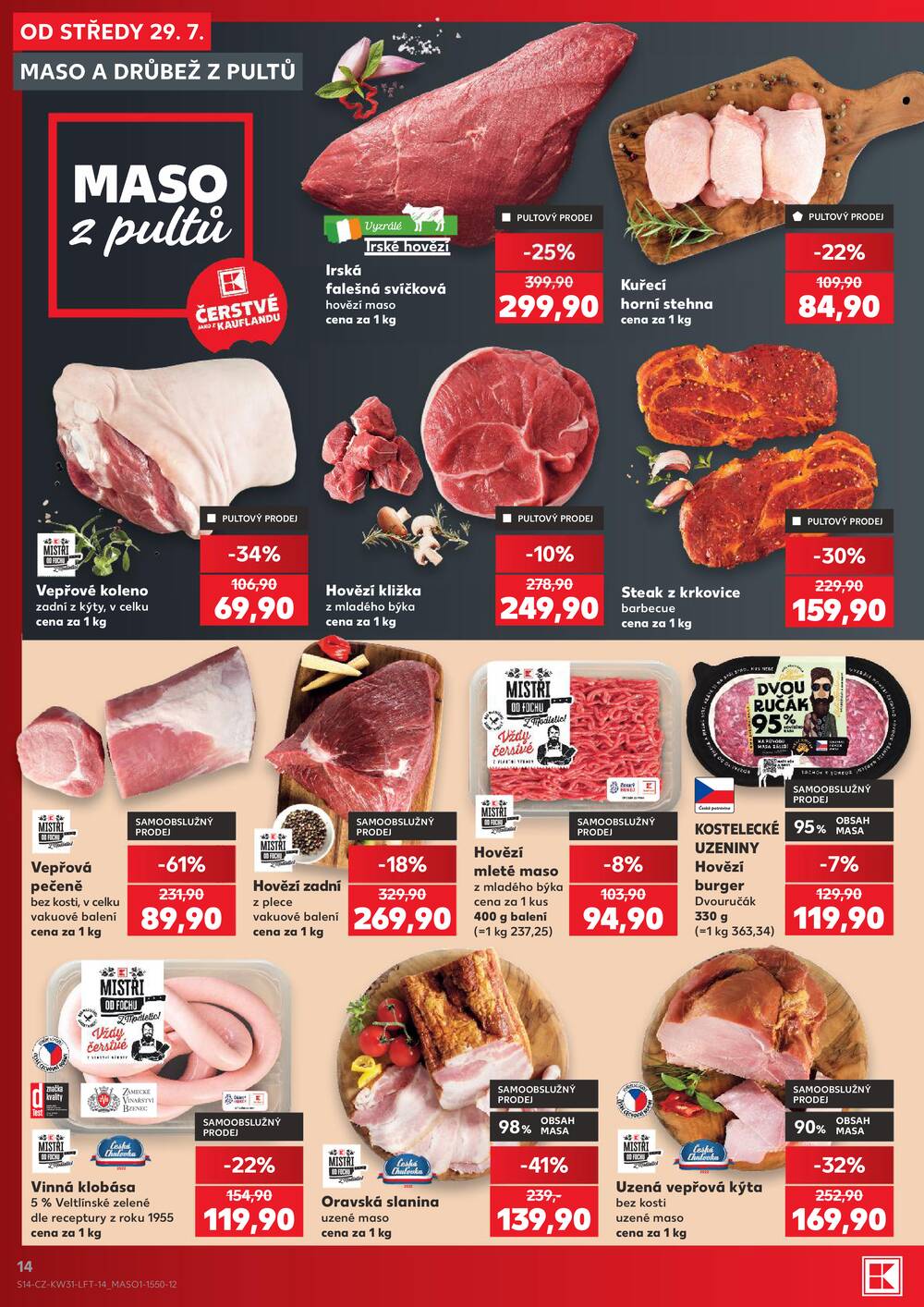 Kaufland 29.7. - 4.8. - Kaufland - Žďár nad Sázavou