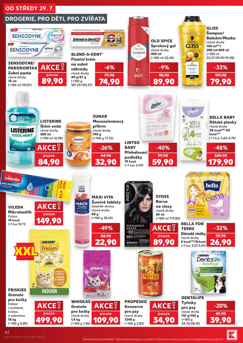 Kaufland 29.7. - 4.8. - Kaufland - Žďár nad Sázavou