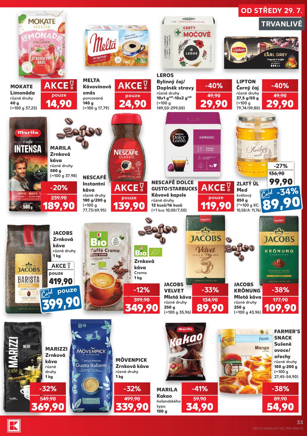 Kaufland 29.7. - 4.8. - Kaufland - Opava - Předměstí