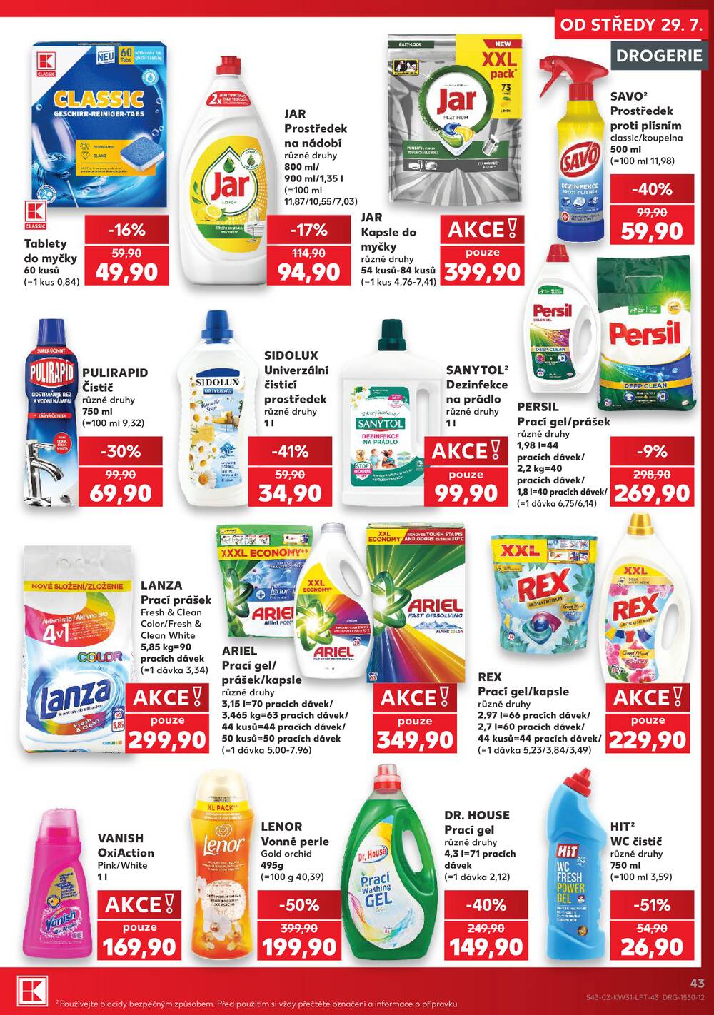 Kaufland 29.7. - 4.8. - Kaufland - Kadaň