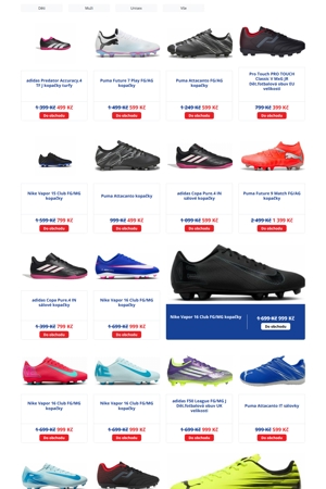 Intersport Kopačky a míče - 26. 7. 2026