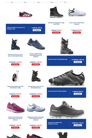 Intersport Boty - 26. 7. 2026