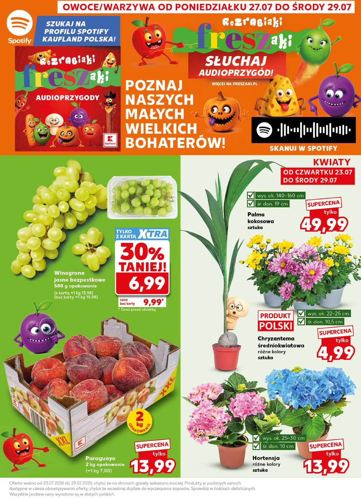 Leták Kaufland Polsko 27.7.-29.7.2026 - Silný start strana 3