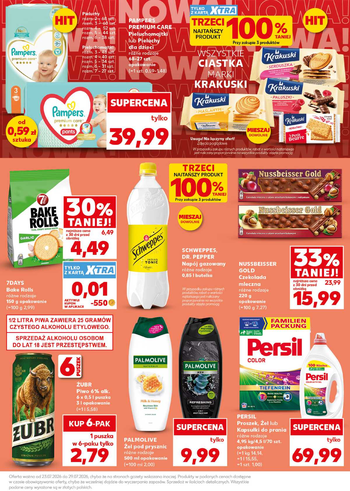 Leták Kaufland Polsko 27.7.-29.7.2026 - Silný start strana 11