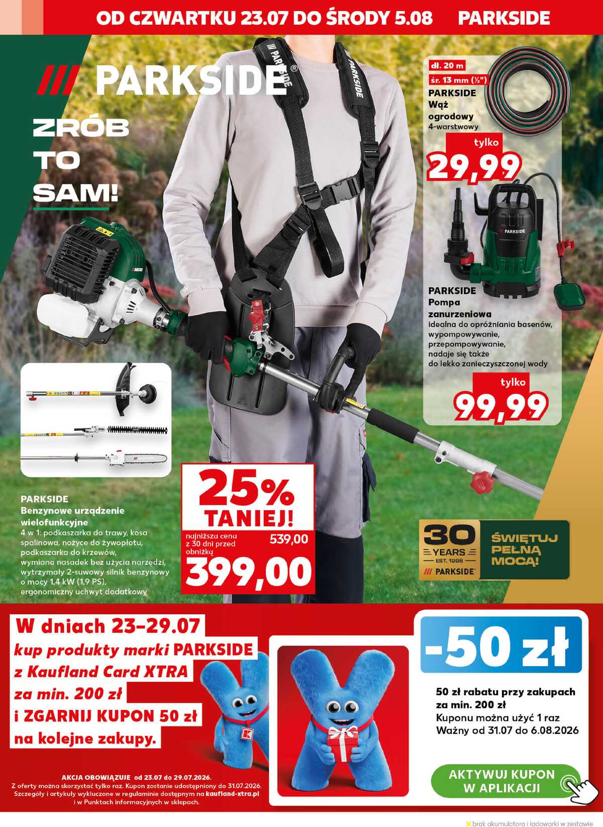 Leták Kaufland Polsko 27.7.-29.7.2026 - Silný start strana 26