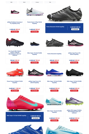 Intersport Kopačky a míče - 27. 7. 2026