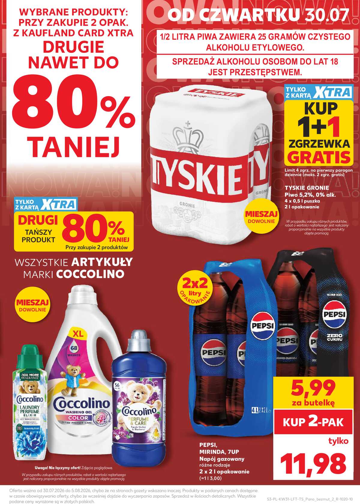 Leták Kaufland Polsko 30.7.-5.8.2026 - Týdenní zpravodaj strana 3