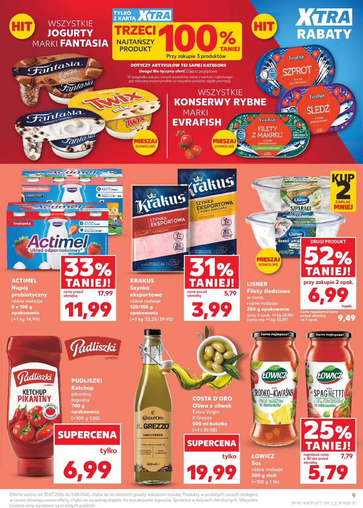 Leták Kaufland Polsko 30.7.-5.8.2026 - Týdenní zpravodaj strana 9