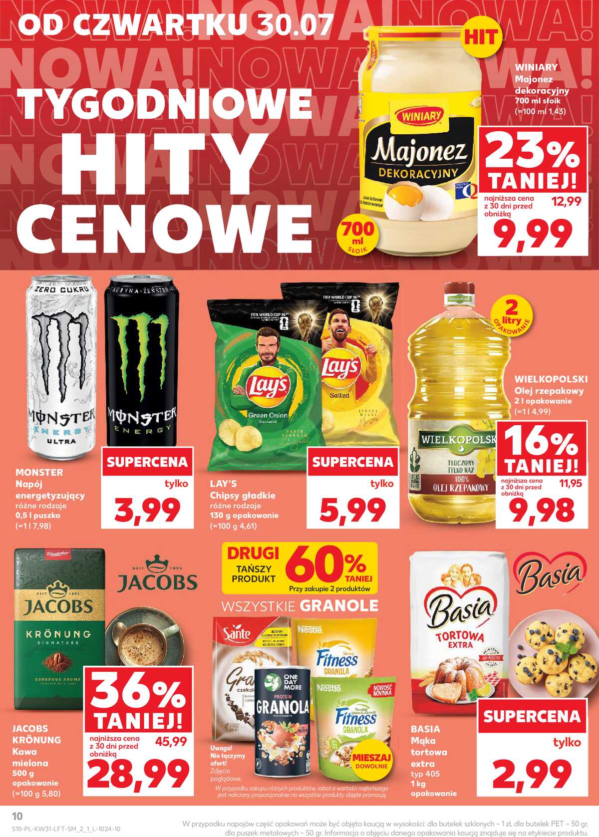 Leták Kaufland Polsko 30.7.-5.8.2026 - Týdenní zpravodaj strana 10