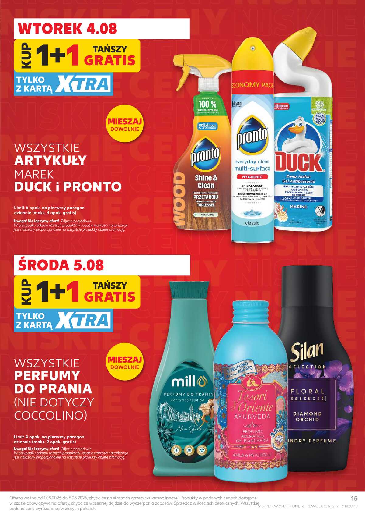 Leták Kaufland Polsko 30.7.-5.8.2026 - Týdenní zpravodaj strana 15