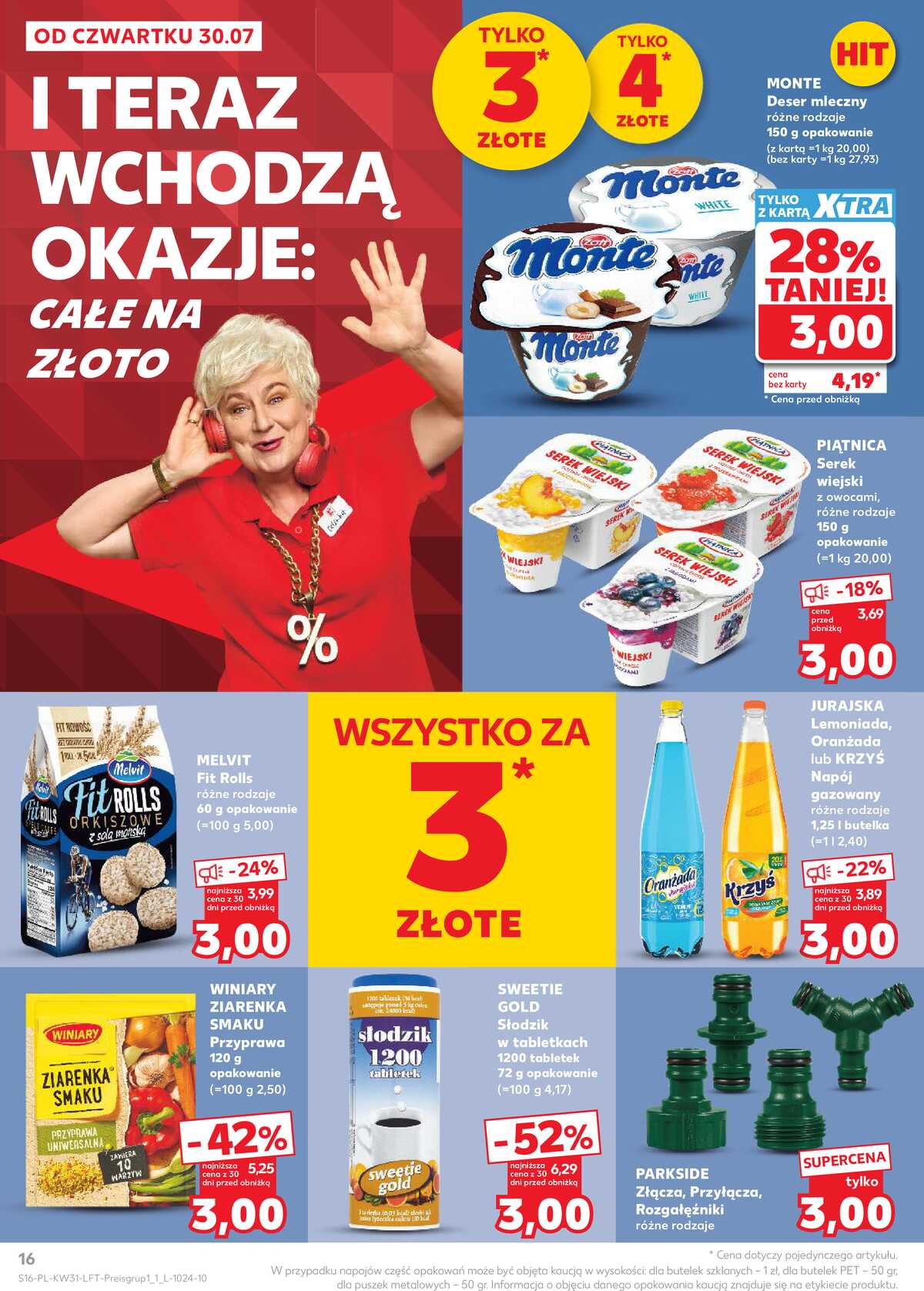 Leták Kaufland Polsko 30.7.-5.8.2026 - Týdenní zpravodaj strana 16