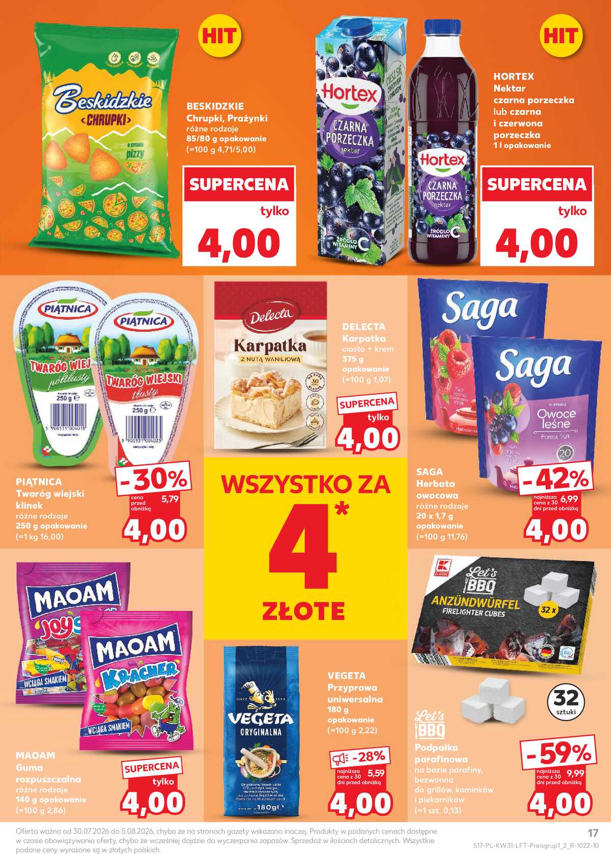 Leták Kaufland Polsko 30.7.-5.8.2026 - Týdenní zpravodaj strana 17