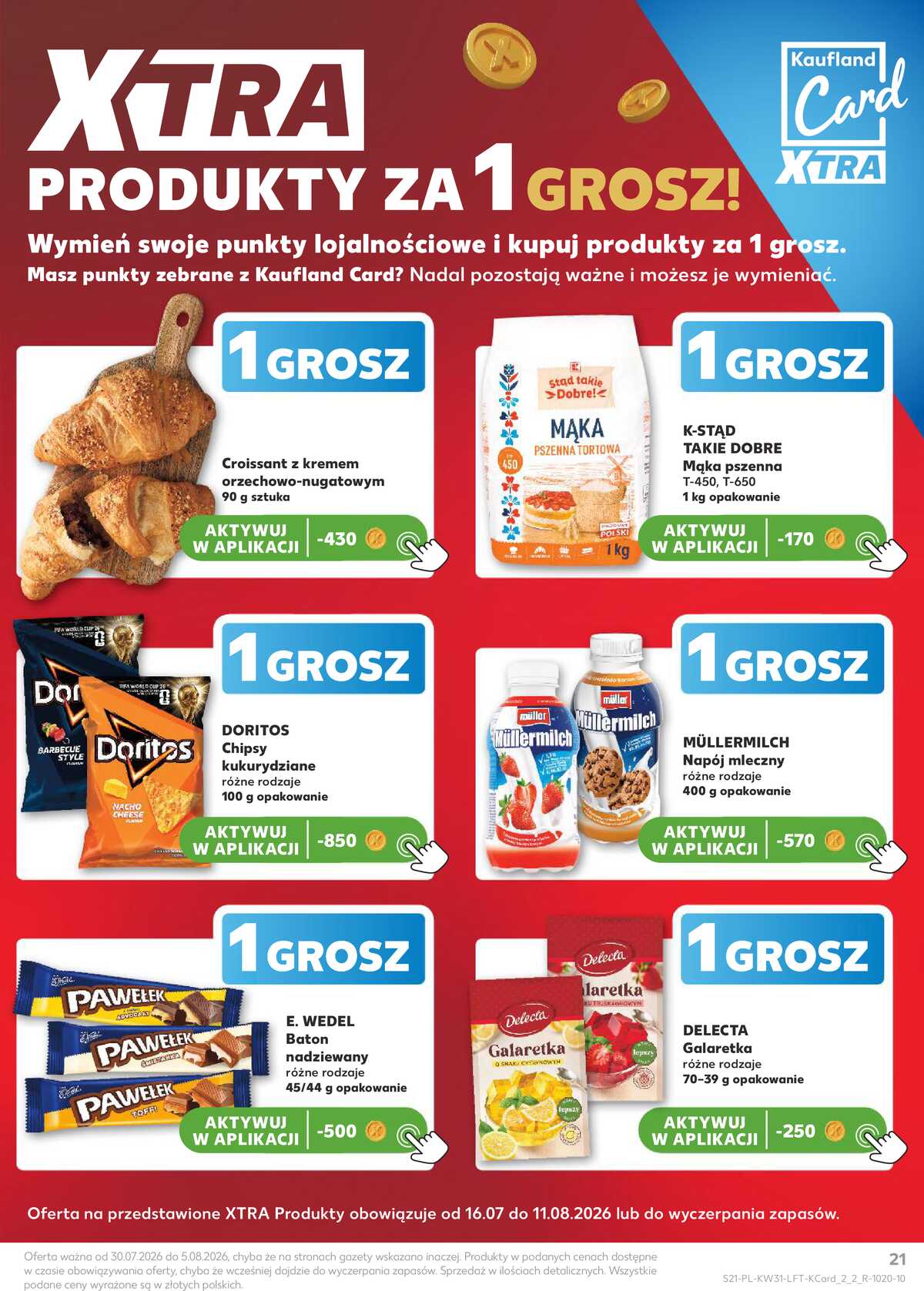 Leták Kaufland Polsko 30.7.-5.8.2026 - Týdenní zpravodaj strana 21