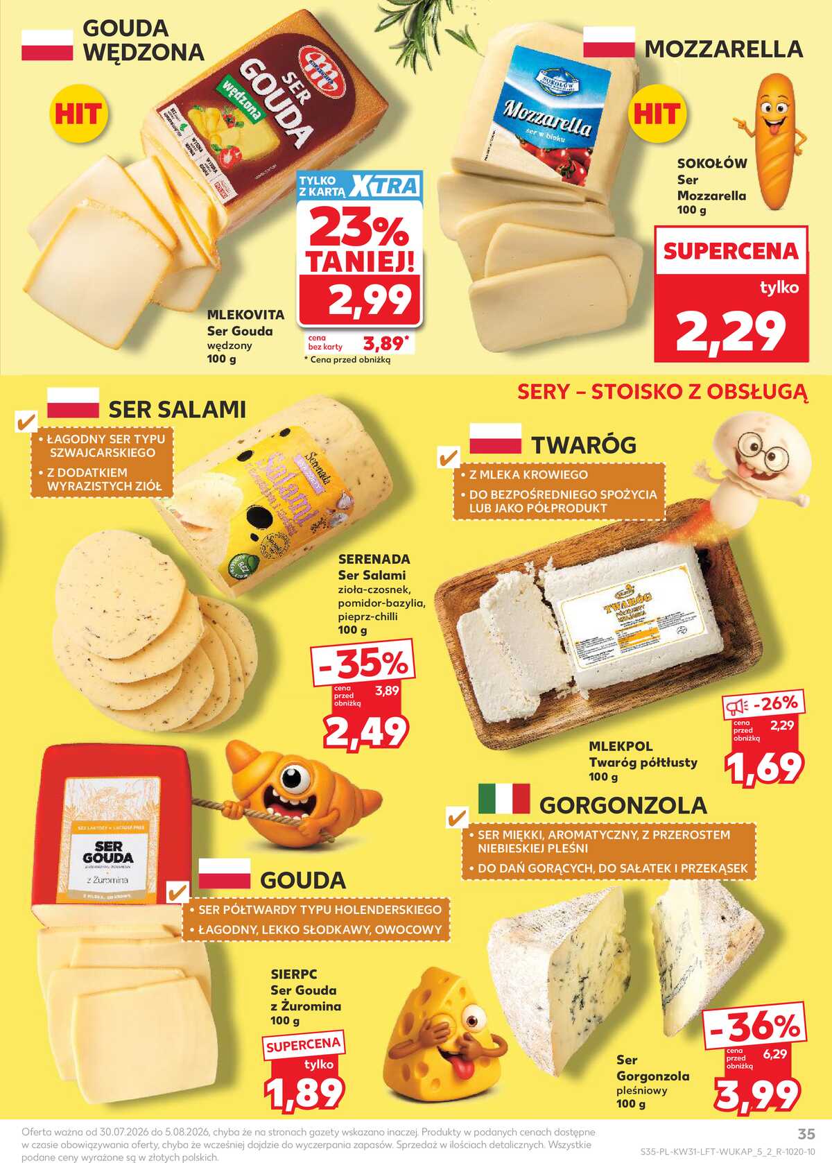 Leták Kaufland Polsko 30.7.-5.8.2026 - Týdenní zpravodaj strana 35
