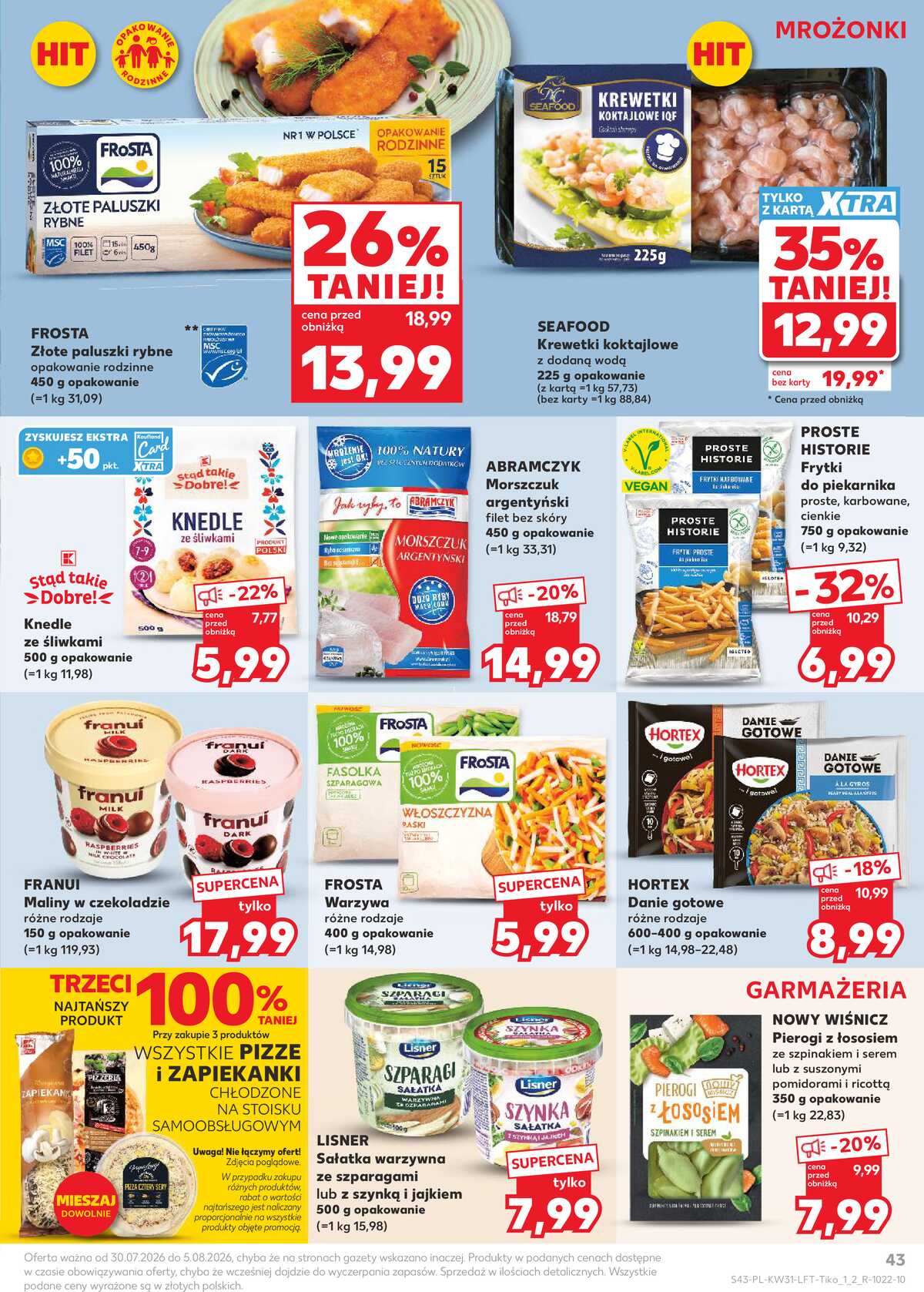 Leták Kaufland Polsko 30.7.-5.8.2026 - Týdenní zpravodaj strana 43