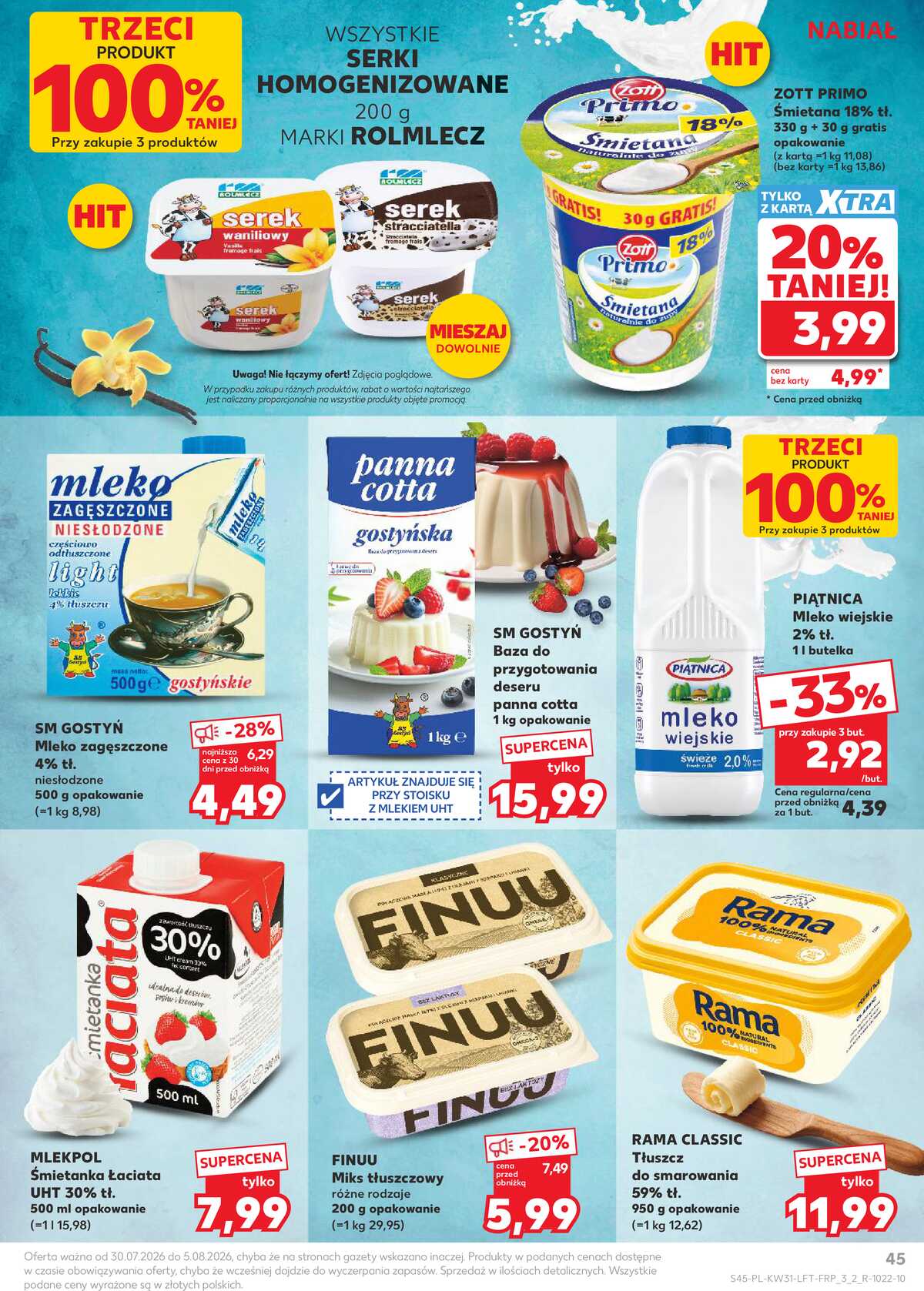 Leták Kaufland Polsko 30.7.-5.8.2026 - Týdenní zpravodaj strana 45