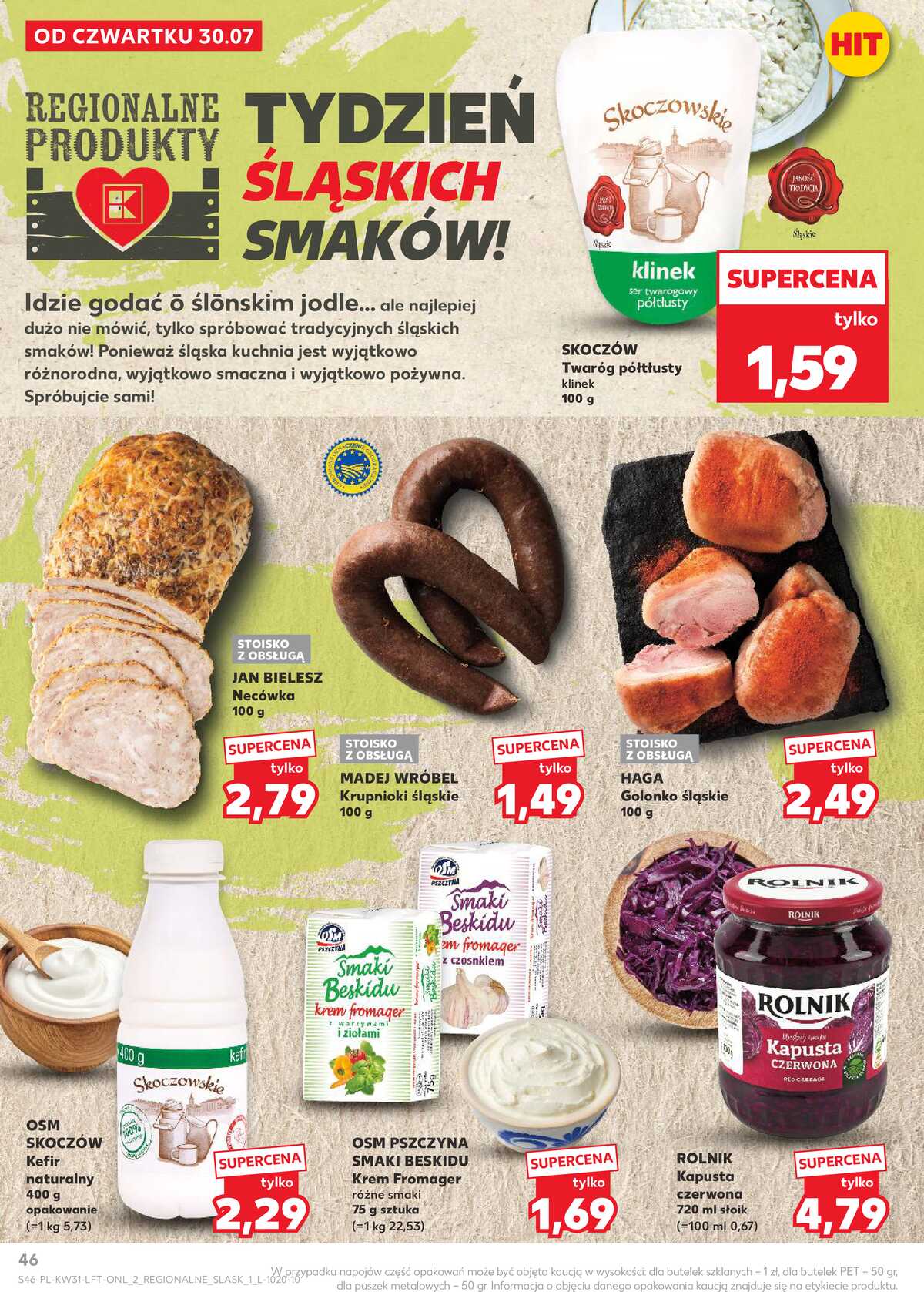 Leták Kaufland Polsko 30.7.-5.8.2026 - Týdenní zpravodaj strana 46