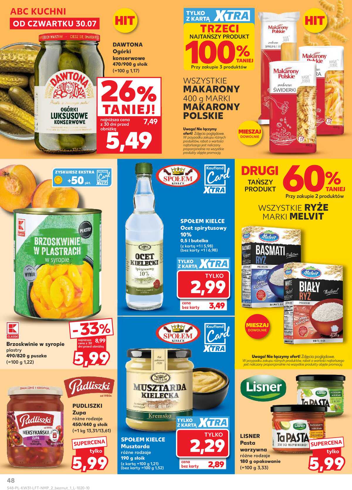 Leták Kaufland Polsko 30.7.-5.8.2026 - Týdenní zpravodaj strana 48