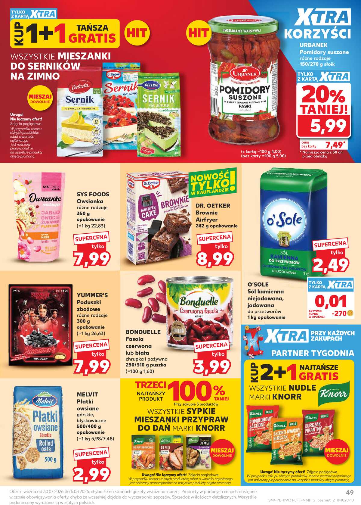 Leták Kaufland Polsko 30.7.-5.8.2026 - Týdenní zpravodaj strana 49