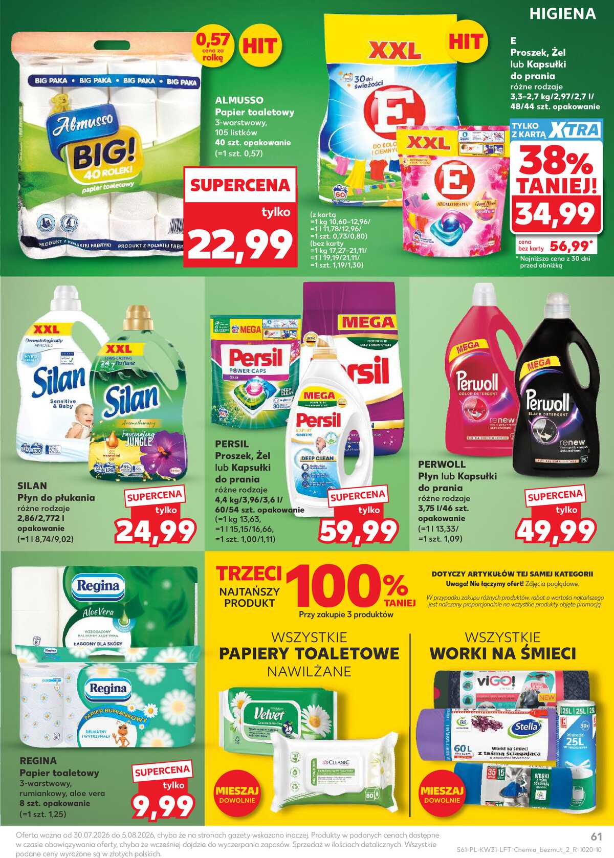 Leták Kaufland Polsko 30.7.-5.8.2026 - Týdenní zpravodaj strana 61