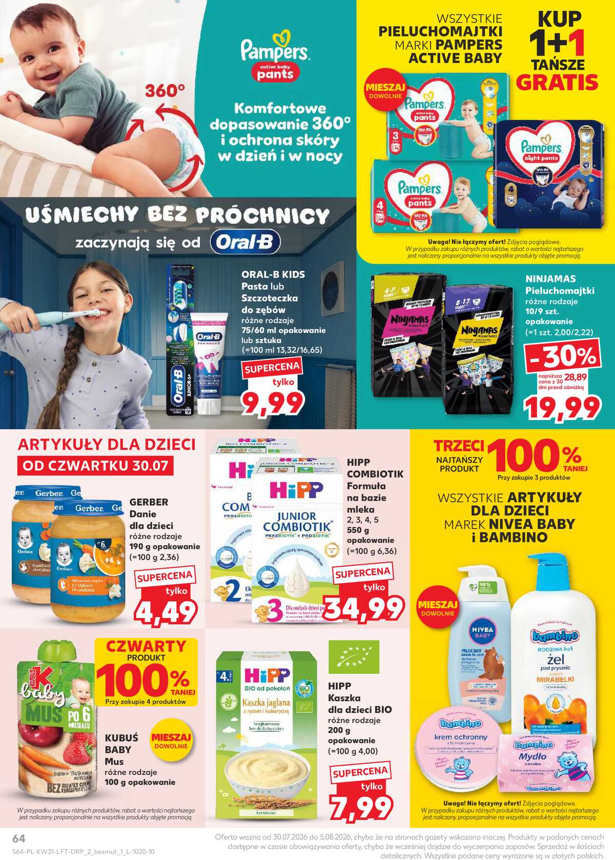 Leták Kaufland Polsko 30.7.-5.8.2026 - Týdenní zpravodaj strana 64