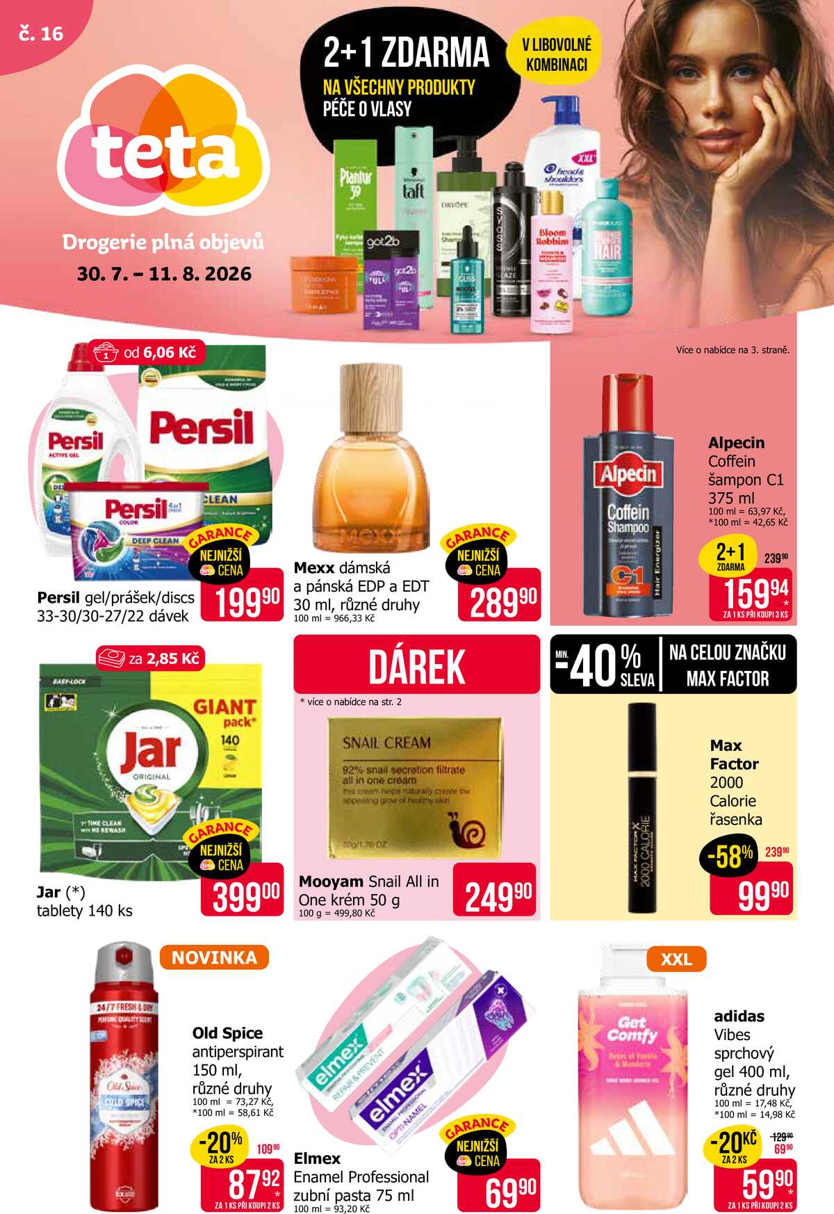 Teta drogerie  od 30.7. do 11.8.2026 strana 1