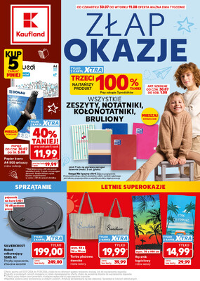 Leták Kaufland Polsko 30.7.-11.8.2026