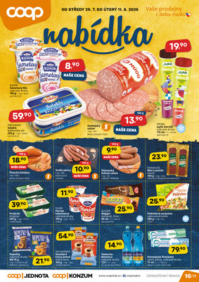 COOP Západočeský region do 11.8.