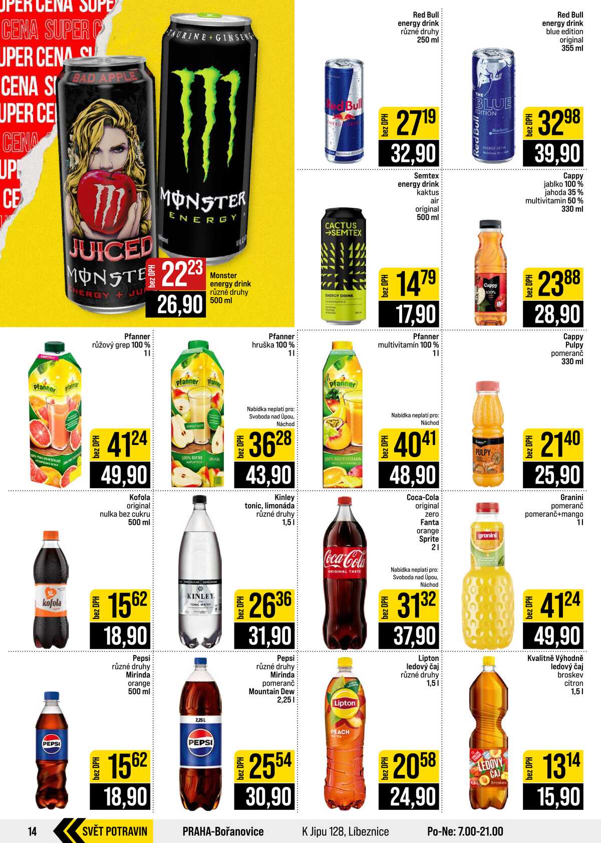 JIP Cash & Carry České Budějovice, Most, Náchod, Polička, Sušice a Svoboda nad Úpou od 29.7. do 4.8.2026 strana 14