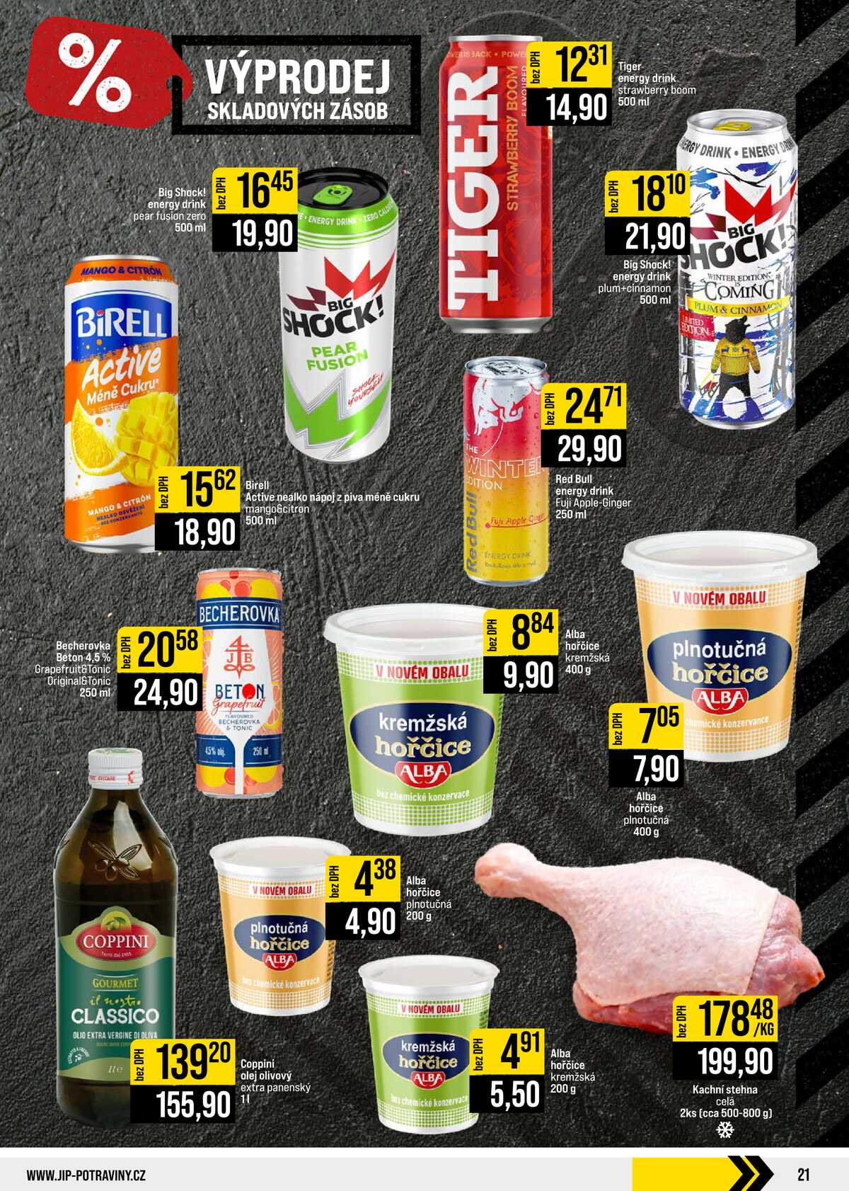 JIP Cash & Carry České Budějovice, Most, Náchod, Polička, Sušice a Svoboda nad Úpou od 29.7. do 4.8.2026 strana 21