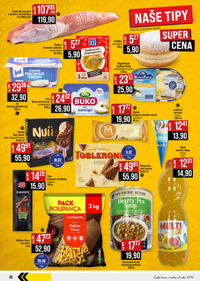 JIP Cash & Carry České Budějovice, Most, Náchod, Polička, Sušice a Svoboda nad Úpou od 29.7. do 4.8.2026