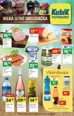 Kubík potraviny letáky