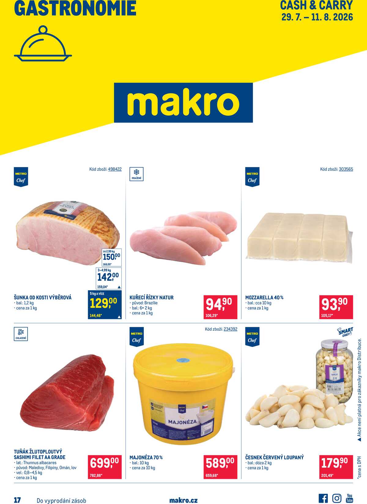 MAKRO Gastronomie do 11.8. strana 1