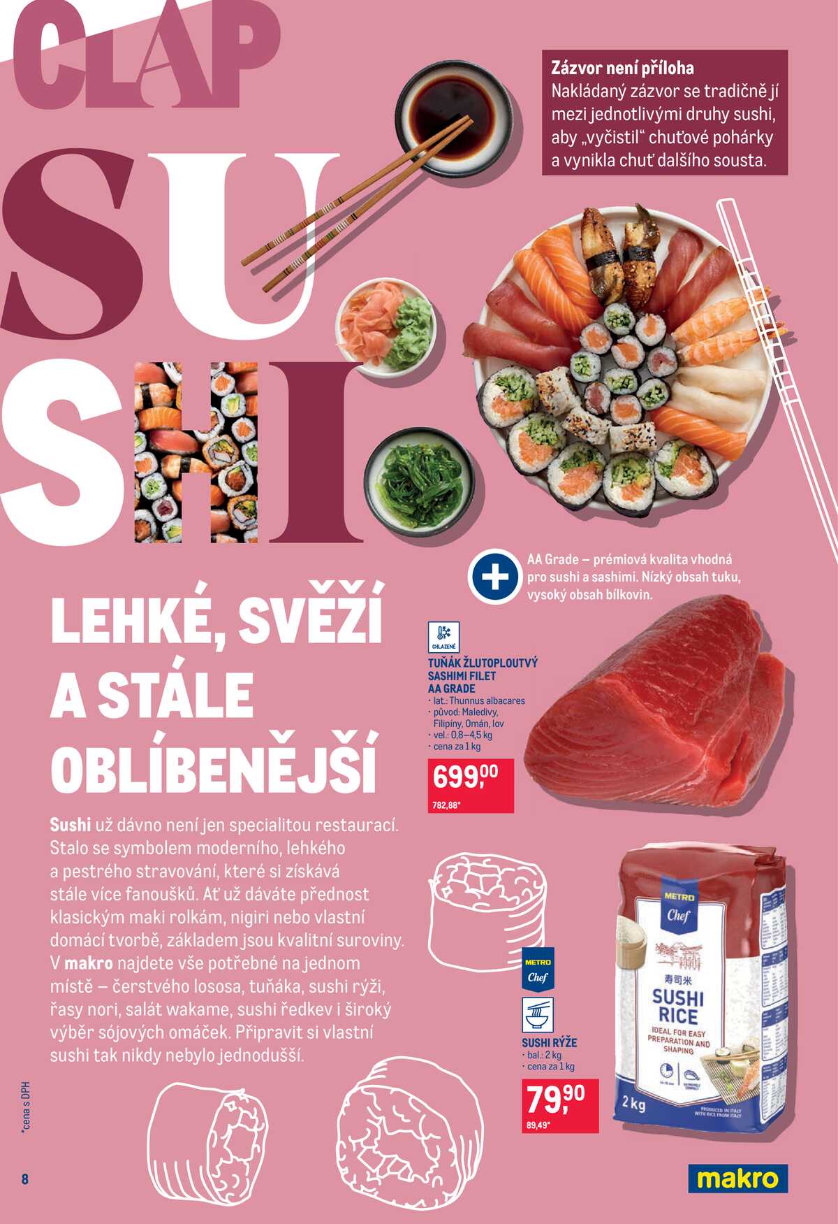 MAKRO Pro milovníky jídla do 11.8. strana 8